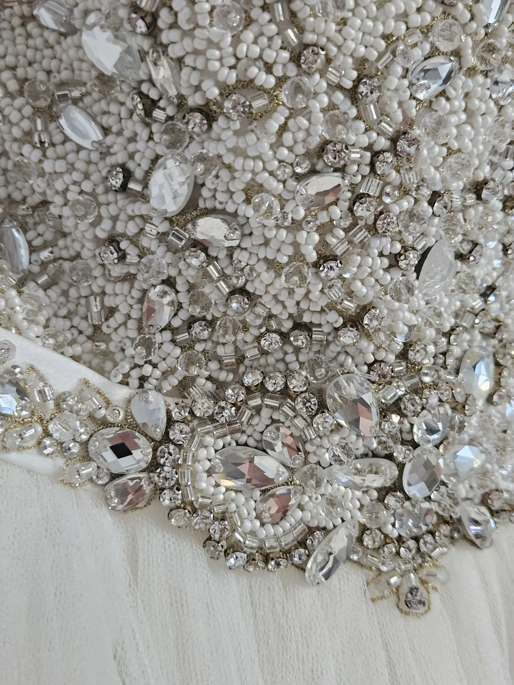 Maggie Sottero Wedding Strapless Beaded Ball Gown - Picture 5 of 12